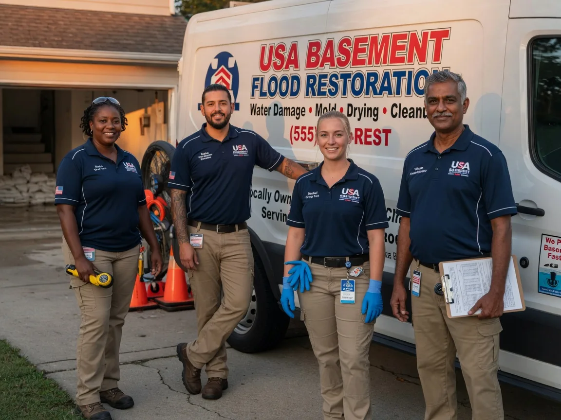 Basement Flood Cleanup company in Robeline, LA