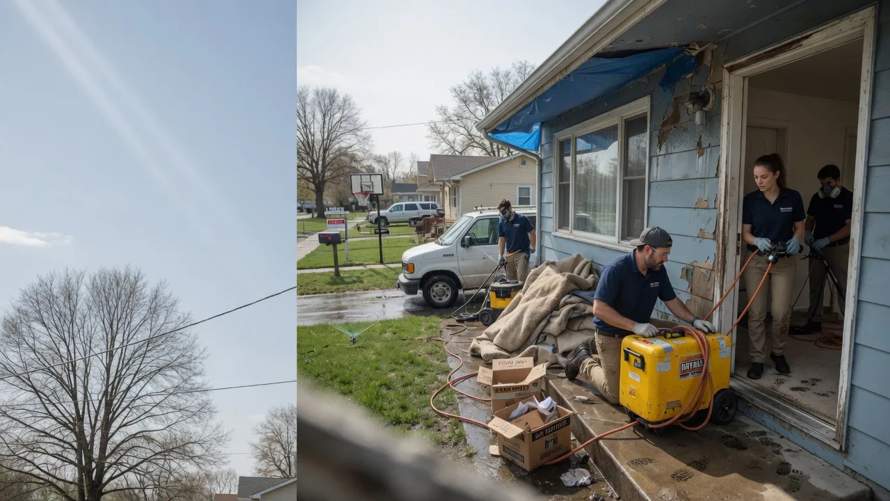 Basement Flood Cleanup in Robeline, LA near me